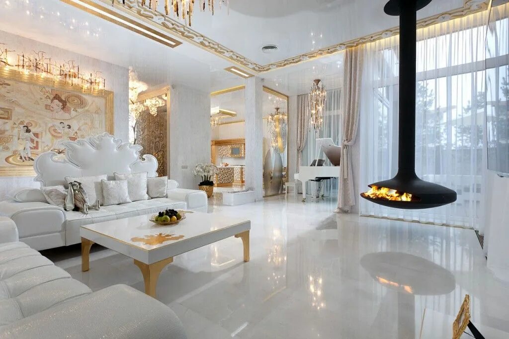 Красивый интерьер фото Victoria Faynblat - a passion for glamour and luxury Modern luxury interior, Int