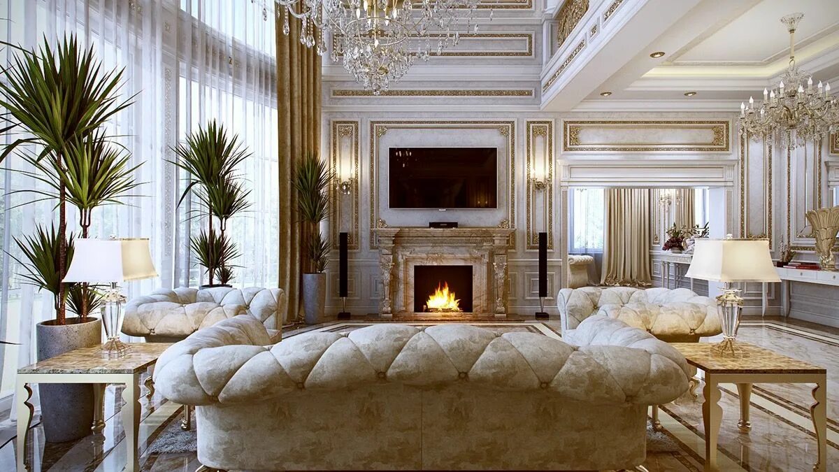 Красивый интерьер фото 5 Luxurious Interiors Inspired by Louis-Era French Design Luxury interior, Luxur