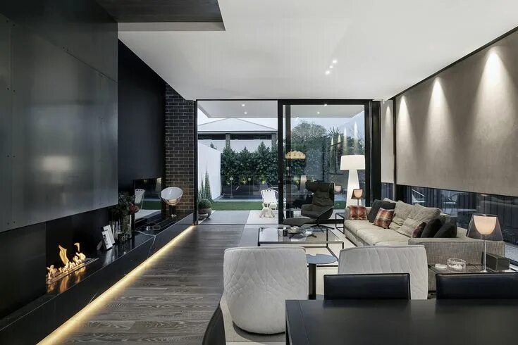Красивый интерьер фото в современном стиле Two Contemporary Residencies by Architecton Wowow Home Magazine House design, Co