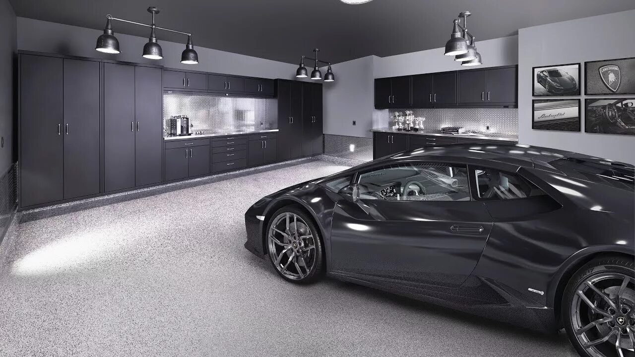 Красивый интерьер гаража #GarageTransformations: From Clutter to Dream Garage #GarageLiving - YouTube