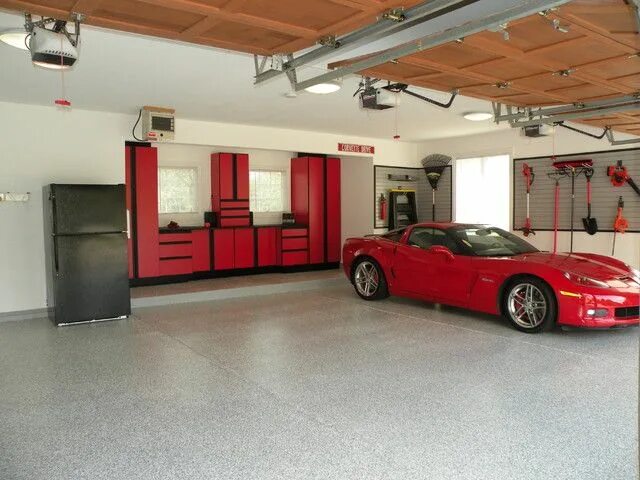 Красивый интерьер гаража 20 Industrial Garage Designs To Get Inspired
