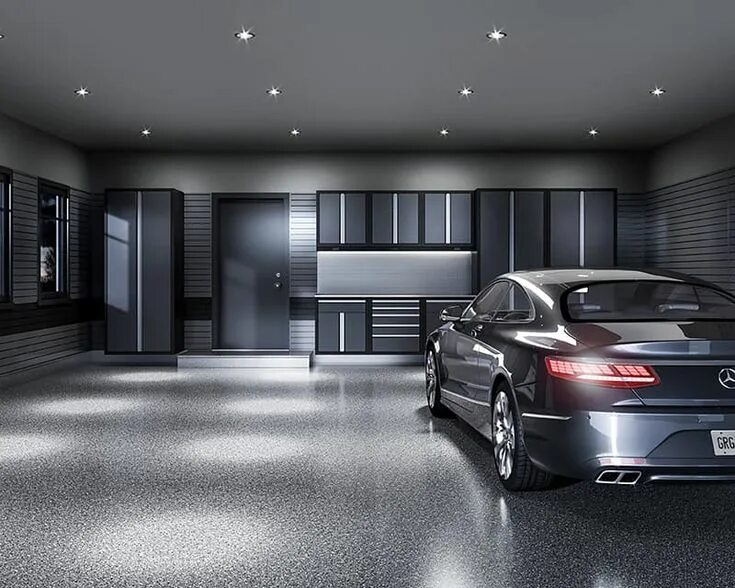 Красивый интерьер гаража Carbon Designer Series Exclusive Garage Designs by Garage Living Garage design i