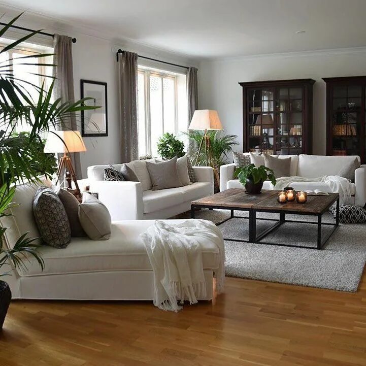 Красивый интерьер гостиной фото 9,229 Likes, 58 Comments - Interior & Design Inspiration (@classyinteriors) on I
