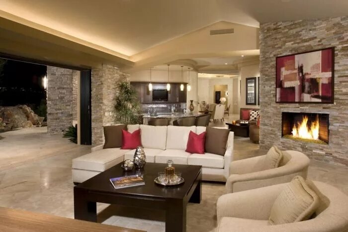 Красивый интерьер гостиной фото 38+ Awesome & Catchy Living Room Design Ideas House interior design living room,