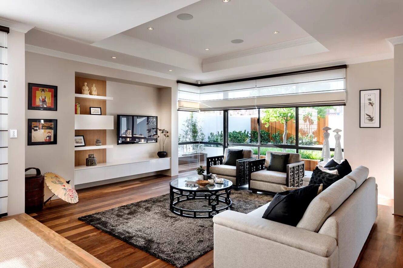 Красивый интерьер гостиной комнаты гостиная Décoration de maison asiatique, Decoration salon, Architecte interieur