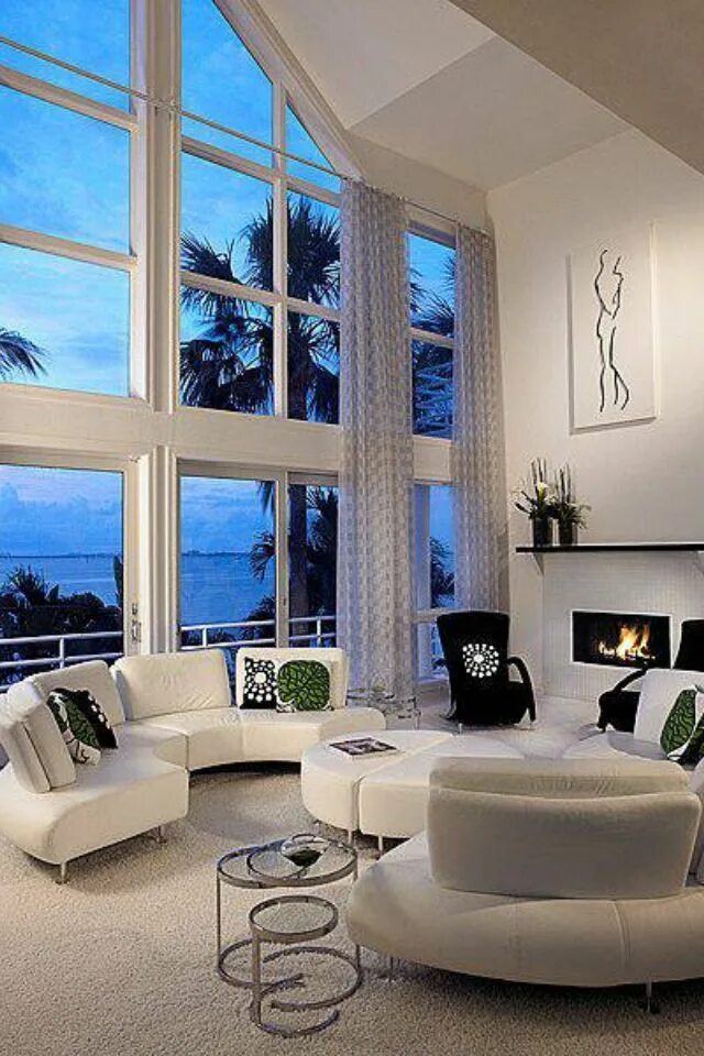 Красивый интерьер комнаты фото Sanibel House Interior by Fava Design Group HomeAdore Nhà thiết kế nội thất, Thi