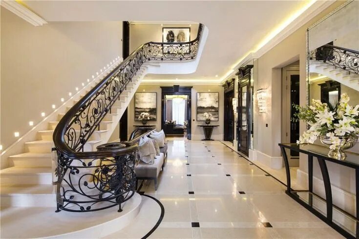 Красивый интерьер коттеджа внутри фото 6 Luxury Home Design Interior Ideas Stairs design interior, Home stairs design, 