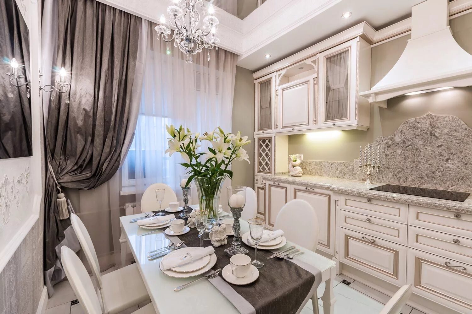 Красивый интерьер кухни в квартире Кухня в итальянском стиле Home decor kitchen, Italian interior design, Kitchen r