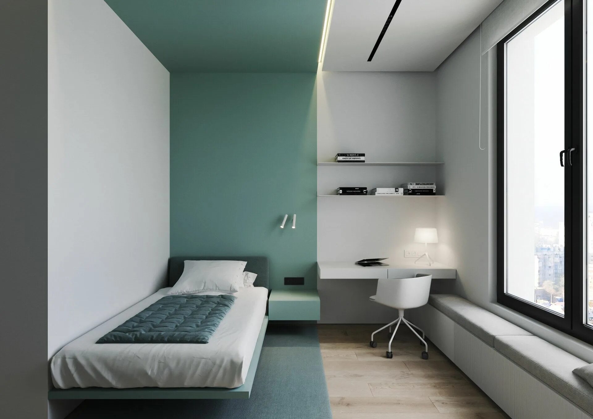 Красивый интерьер маленькой комнаты Минимализм Home room design, Bedroom interior, Small room bedroom