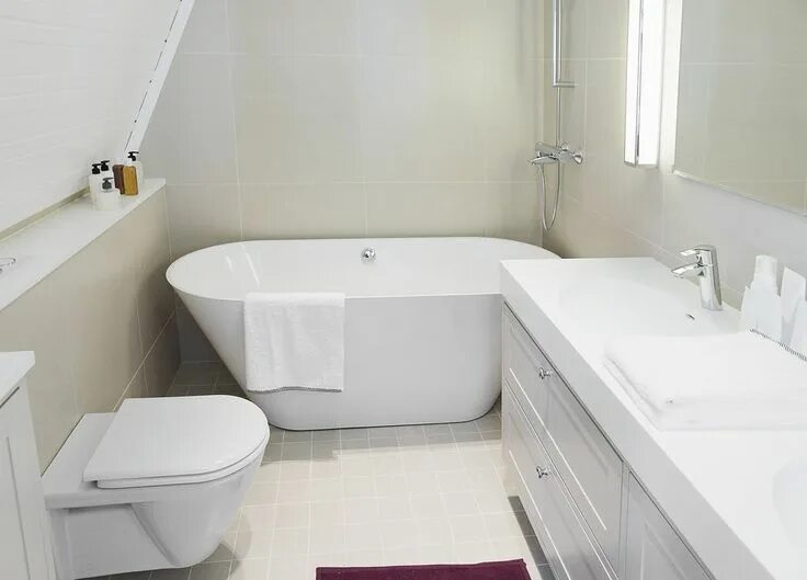 Красивый интерьер маленькой ванны Kawaii Interior Aménager petite salle de bain, Designs de petite salle de bains,