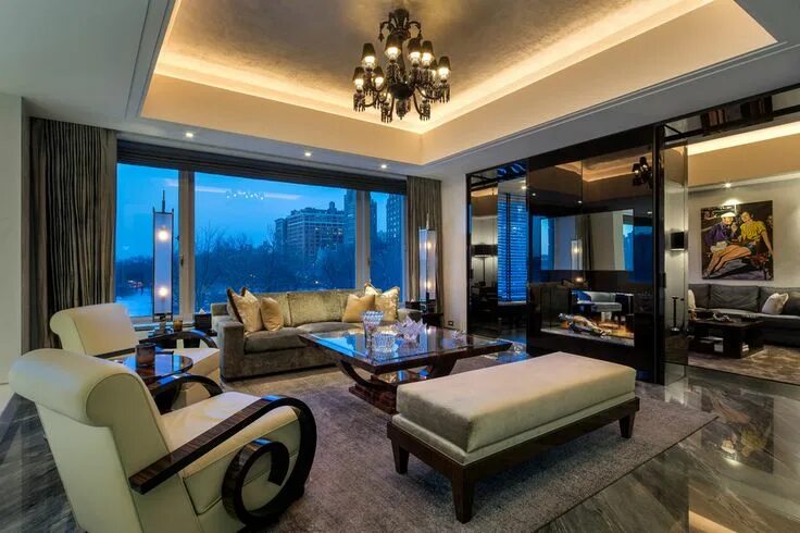 Красивый интерьер москва A Saudi Prince’s New York Nest Is Listing for $48.5 million Panic rooms, New yor