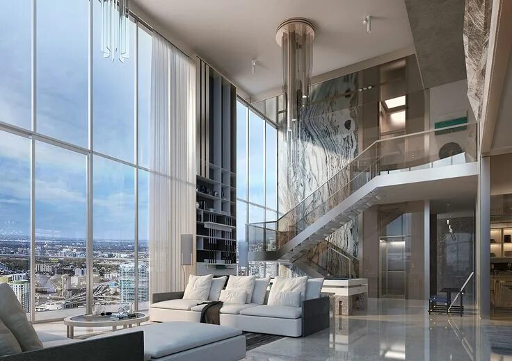Красивый интерьер москва Luxury Condos in Brickell Miami Brickell Condos - Interiors House design, Luxury