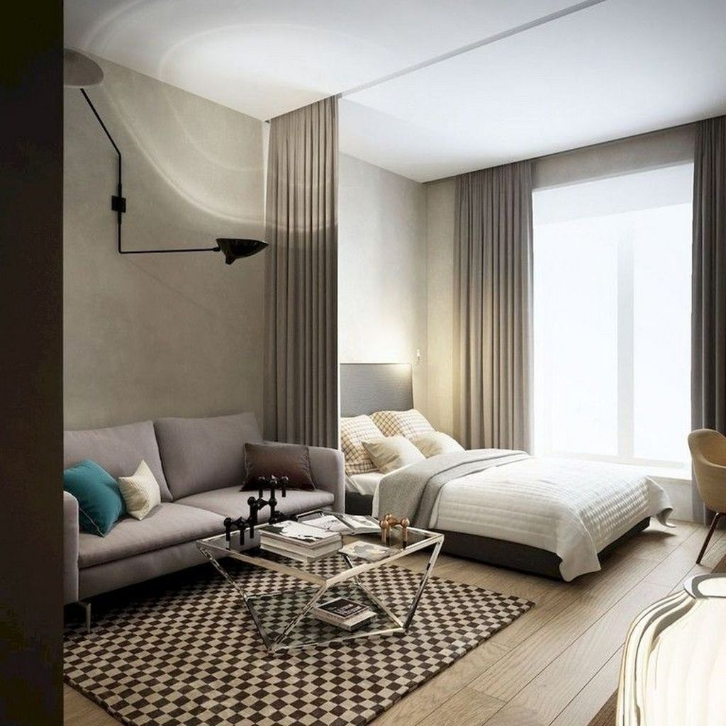 Красивый интерьер однокомнатной porkbun.com domain for sale Apartment room, Studio apartment decorating, Apartme