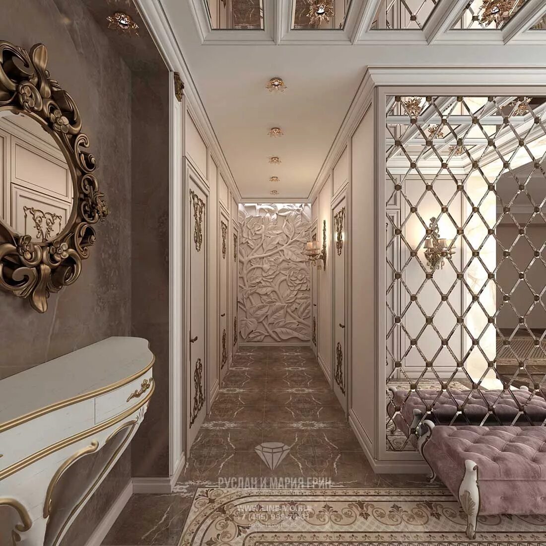 Красивый интерьер прихожей Art Deco Interior Design Colours Apartment design, Art deco interior design, Int