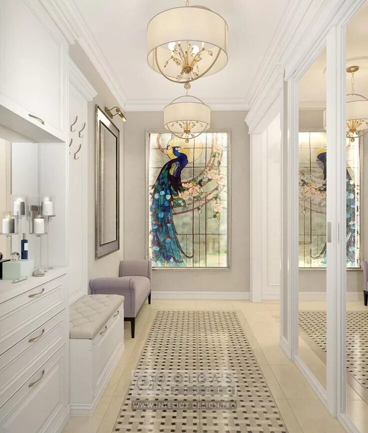 Красивый интерьер прихожей Art Nouveau Hallway Interior Apartment interior, Art deco style interior, Decor 