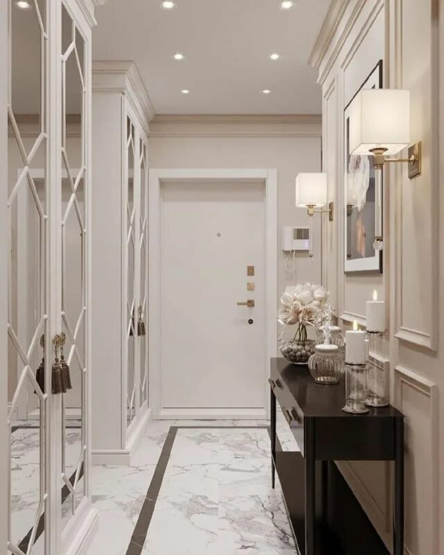 Красивый интерьер прихожей в квартире Pin on interiors