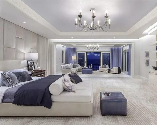 Красивый интерьер спальни Designer italienische Schlafzimmermöbel & Luxus-Betten .. #FranzösischSchlafzimm