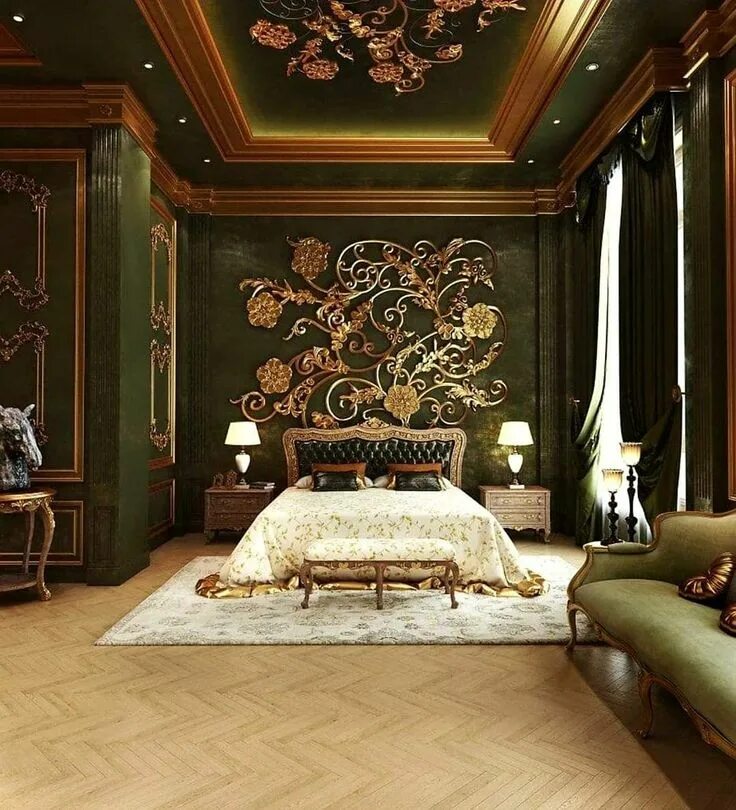 Красивый интерьер спальни Pin by Yura Chapko on Интерьер Luxurious bedrooms, Luxury bedroom master, Classi