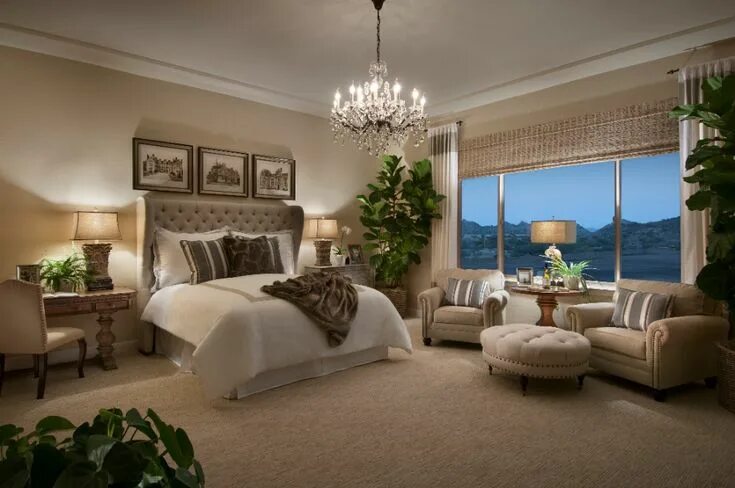 Красивый интерьер спальни Pin on villa