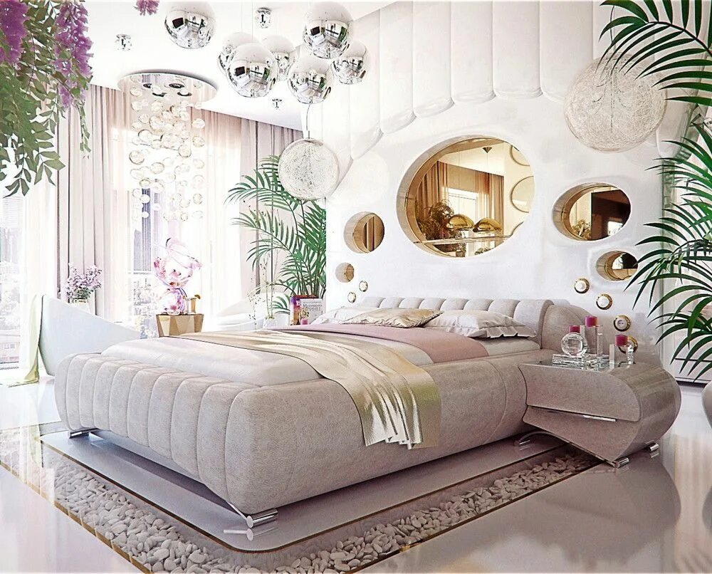 Красивый интерьер спальни Unique Bedroom Showcase: Which One Are You? Luxurious bedrooms, Bedroom interior