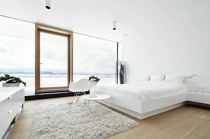 Красивый интерьер в белом цвете Home Designing Bedroom styles, White interior, Classy bedroom