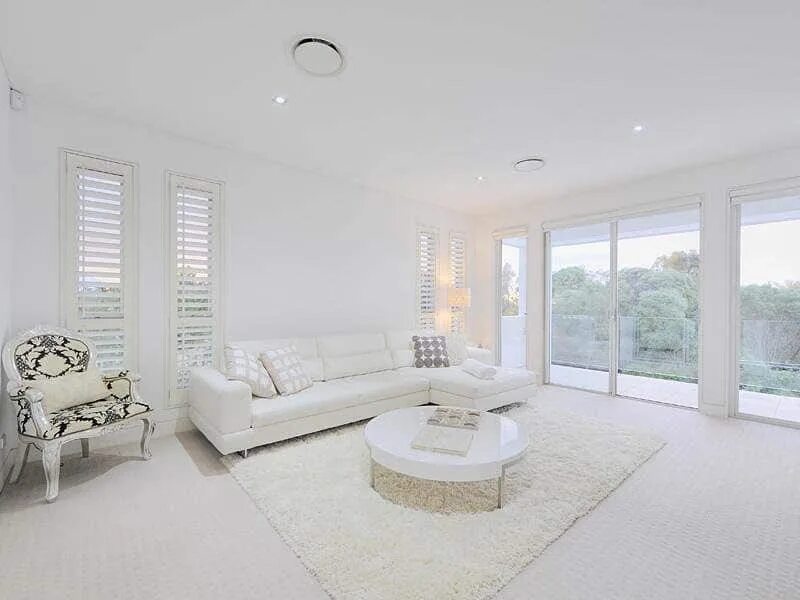 Красивый интерьер в белом цвете White Obsession in Queensland