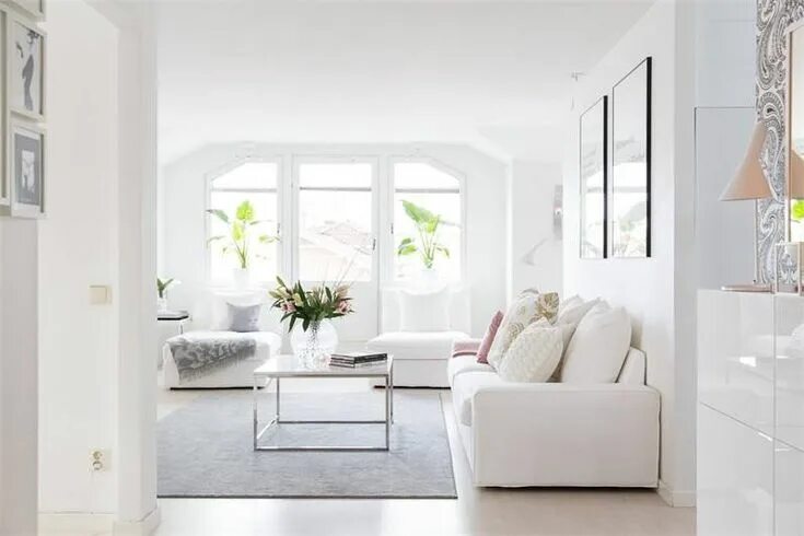 Красивый интерьер в белом цвете #homesweethome #diy #renovation #decorations #arte #instaart #inspiration #jo #l