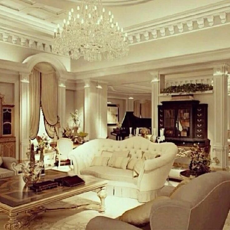 Красивый интерьер в классическом стиле Zillow Learning Center Luxury living room, House interior, Home living room