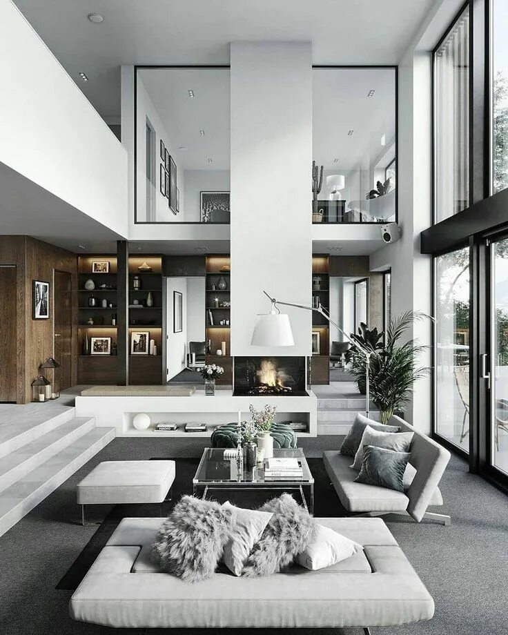 Красивый интерьер в современном стиле 3,557 Likes, 18 Comments - Interior & Exterior Design (@interior_home_design1) o