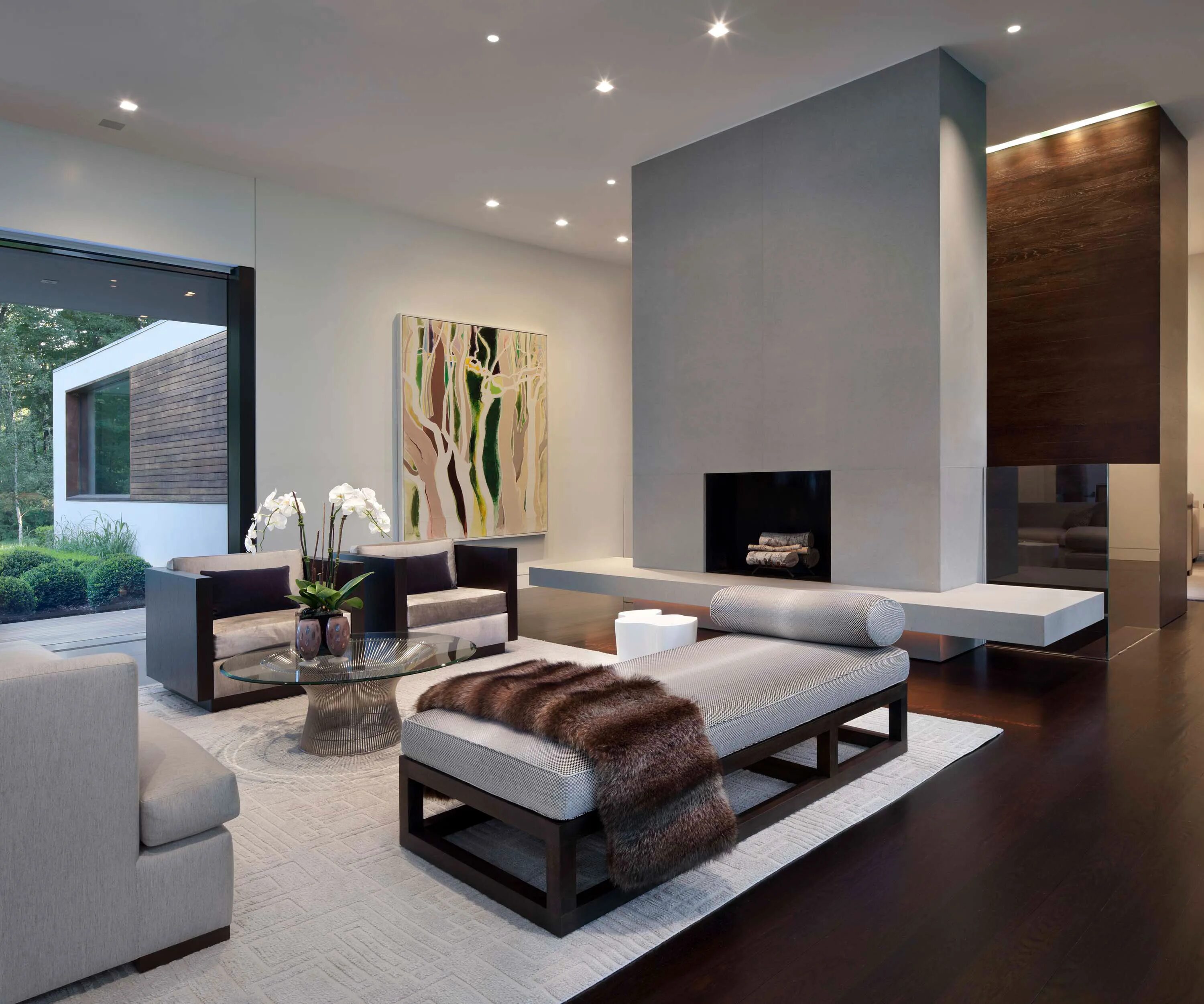 Красивый интерьер в современном стиле New Canaan Residence New Canaan, Connecticut :: Behance