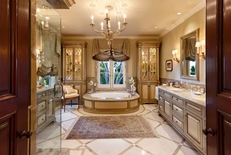 Красивый интерьер ванной Montecito - Jennifer Bevan Interiors Luxury master bathrooms, Beautiful bathroom