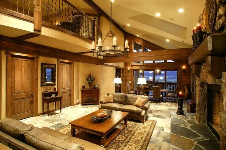 Красивый интерьер внутри дома фото Rustic house, House styles, Home
