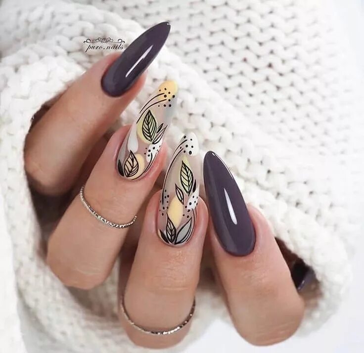 Красивый изысканный маникюр 57+ Mejores Diseños de Uñas en Tendencia (2020) Manicure nail designs, Stylish n