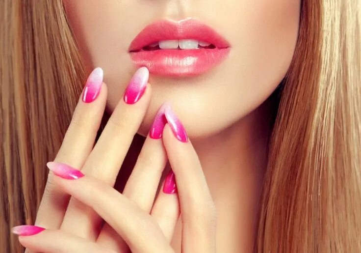 Красивый качественный маникюр 45 Glamorous Gel Nail Designs for all Skin Tones Pouted.com Nail art ombre, Ombr