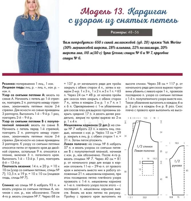 Красивый кардиган спицами схема и описание Схемы вязанных спицами кардиганов для женщин