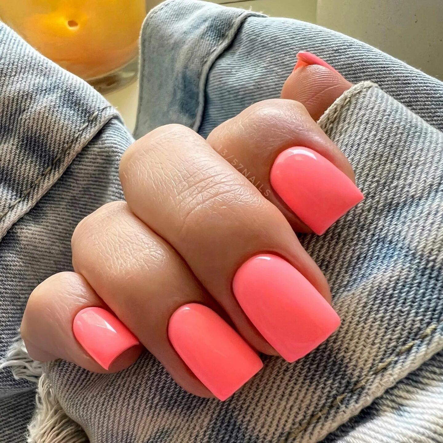 Красивый коралловый маникюр Trendy 20 Coral Nail Ideas for Summer Season 2024