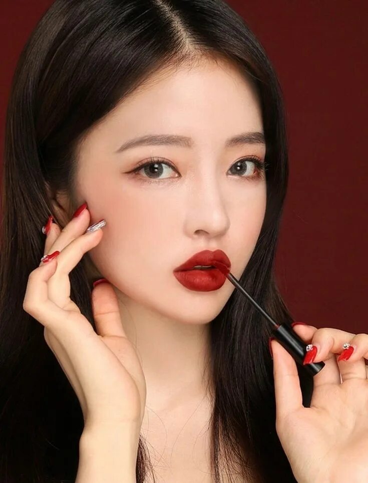 Красивый корейский макияж MakeUp"お し ゃ れ ま と め の 人 気 ア イ デ ア ｜ Pinterest ｜ Mila Ista