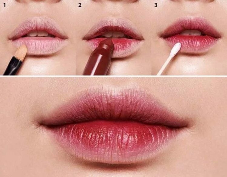 Красивый корейский макияж губ encre à lèvres lip tint tendance mode emploi avis conseils #makeup #lips #look #