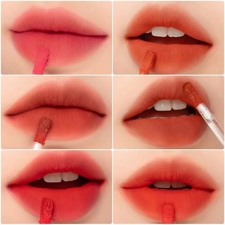 Красивый корейский макияж губ Ghim trên makeup Trang điểm môi, Ý tưởng trang điểm, Son môi