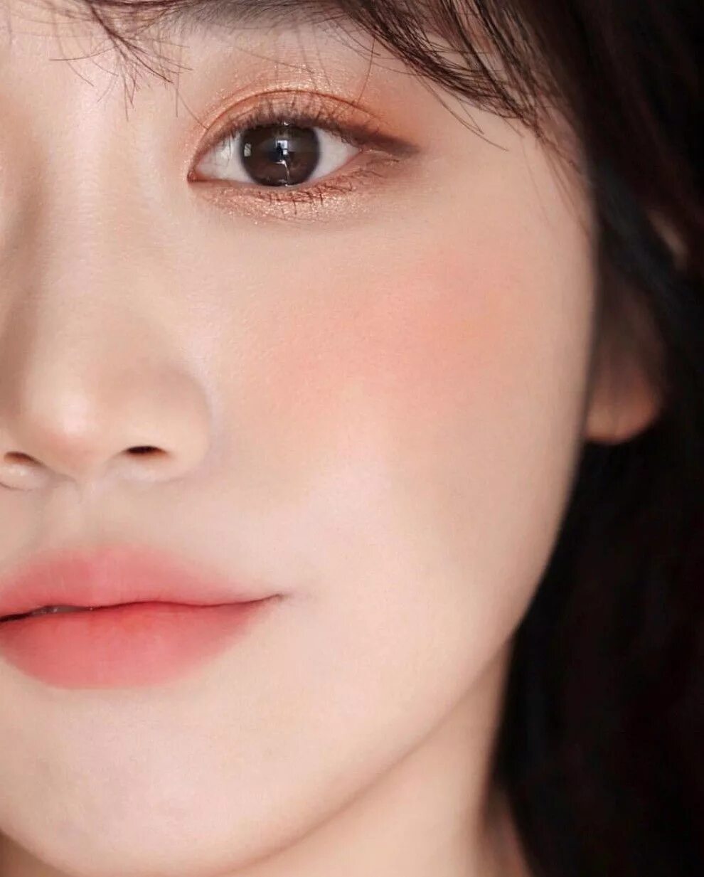 Красивый корейский макияж на русские глаза Ghim của Madeleine.P trên Korean Makeup Trang điểm châu á, Trang điểm mắt châu á