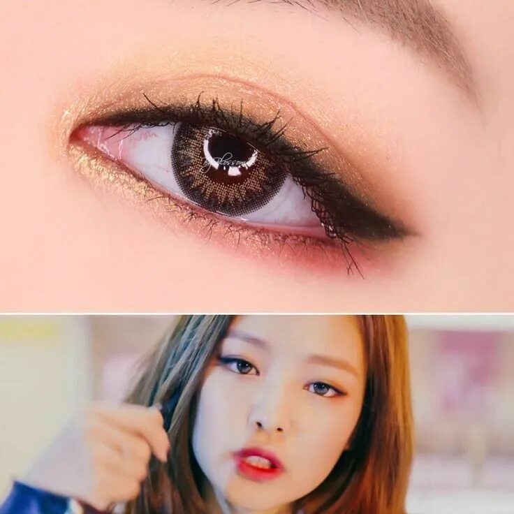 Красивый корейский макияж на русские глаза ป ก พ น โ ด ย ✨ Čłårå ✨ ใ น M A K E U P & H A I R ก า ร แ ต ง
