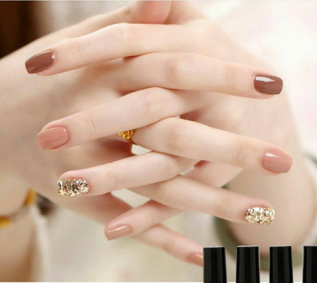 Красивый корейский маникюр Pin de Anaid Soria en Nail design Manicura de uñas, Uñas elegantes y sencillas, 
