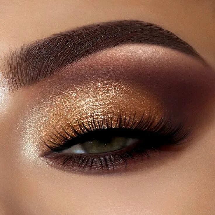 Красивый коричневый макияж глаз New steez from @patmcgrathreal featuring yours truly ❤ Peep the new Mothership V