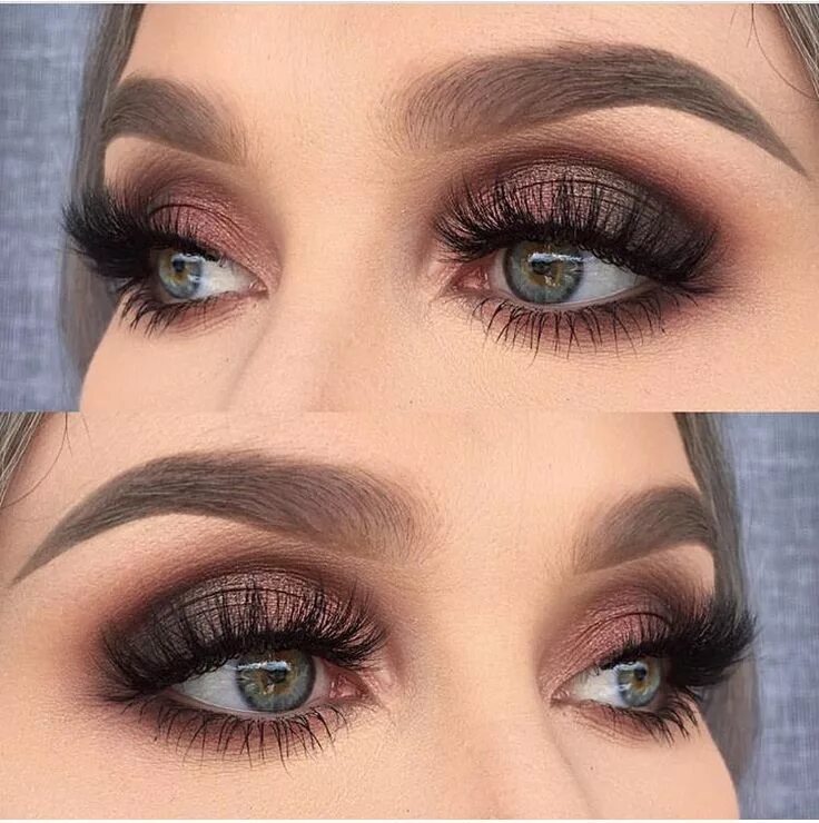 Красивый коричневый макияж глаз Pin by rey on Nails & make-up Smokey eye makeup, Smokey eye makeup tutorial, Eye