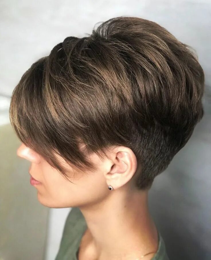 Красивый короткий боб каре фото 50 Fresh Pixie Haircuts with Bangs Ideas for 2024 Haircut for thick hair, Short 