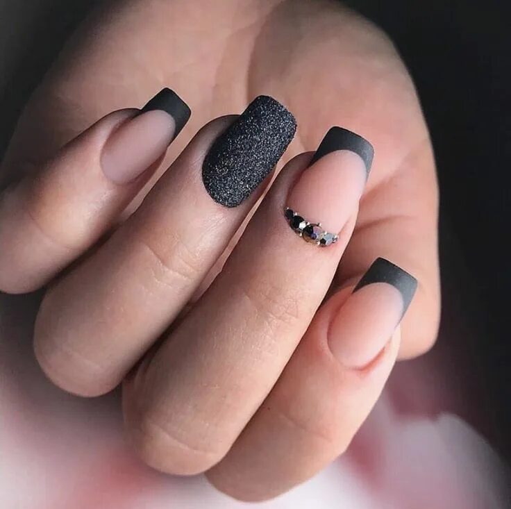 Красивый квадратный маникюр #Маникюр #Ногти #ДизайнНогтей #Manicure #НеобычныйМаникюр #Nailart #Gelnails #Ge