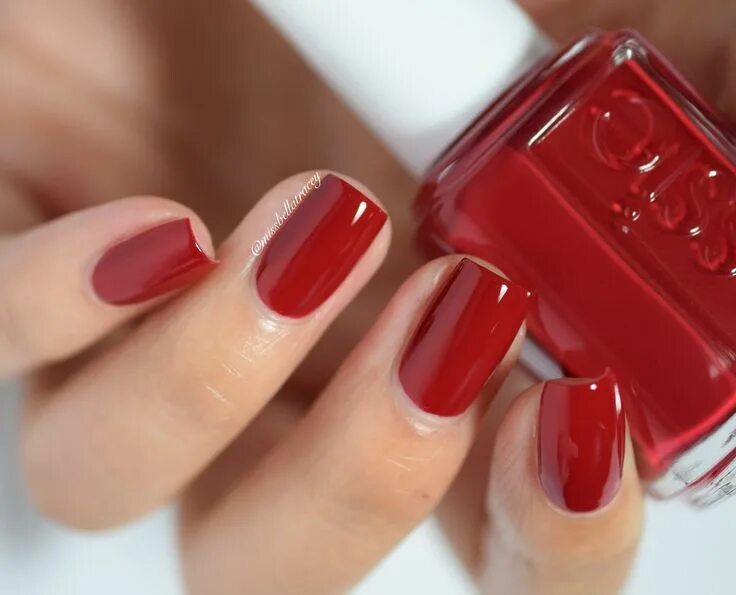 Красивый лак на короткие ногти фото Pin by Tarra Stacey1 on Nail World Red acrylic nails, Red nails, Pretty nails