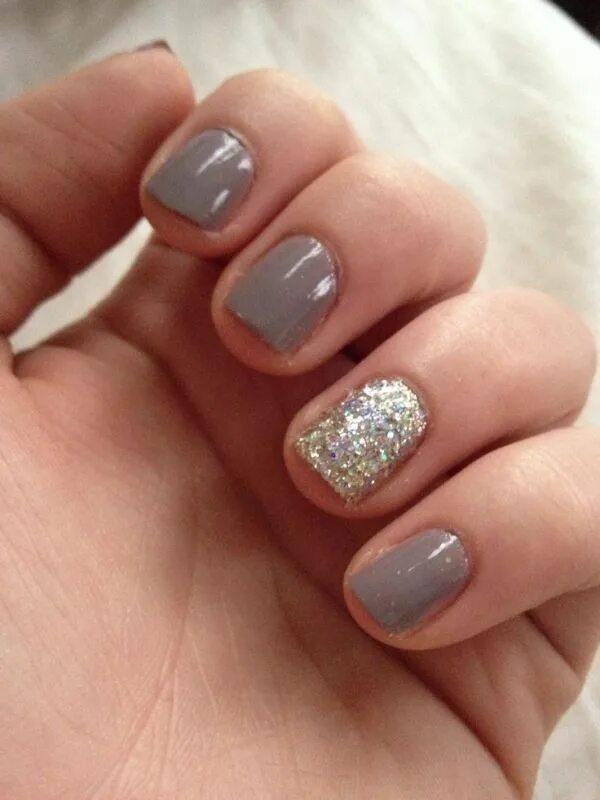 Красивый лак на короткие ногти фото Got Short Nails? Here Are the Nail Art Designs You'll Love ... Short nail design