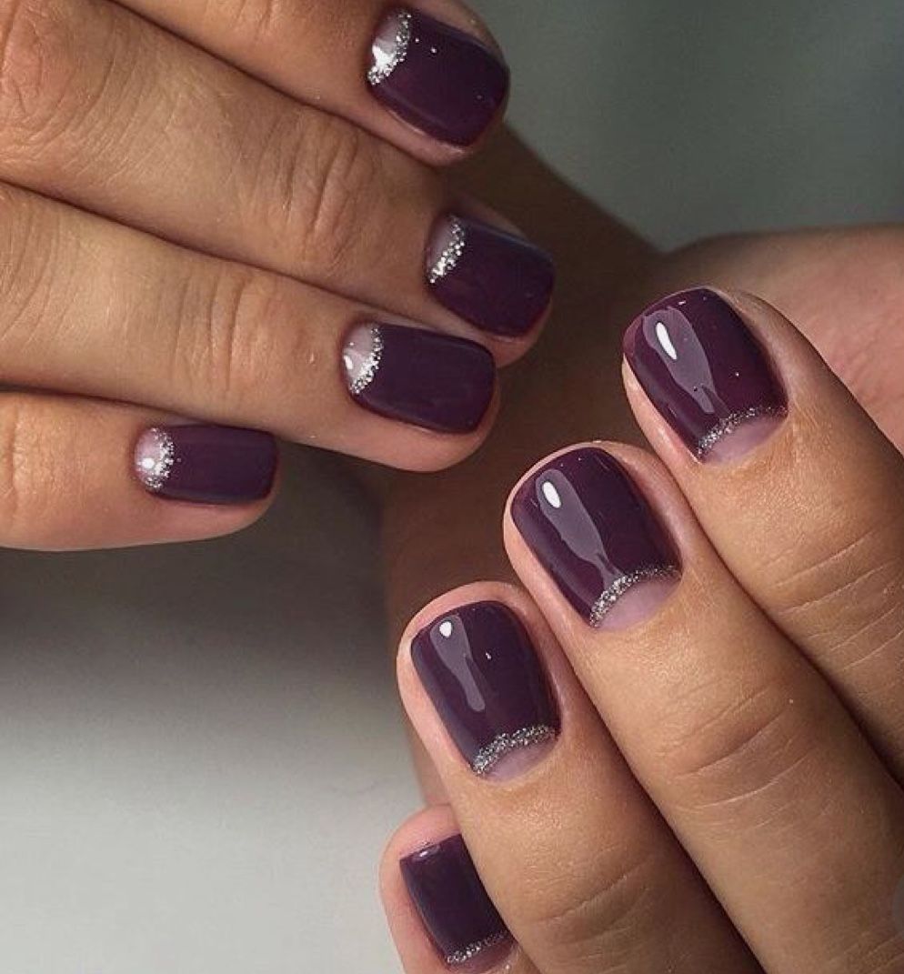 Красивый лак на короткие ногти фото Pin on Naglar Pink gel nails designs, Gel nails, Nails