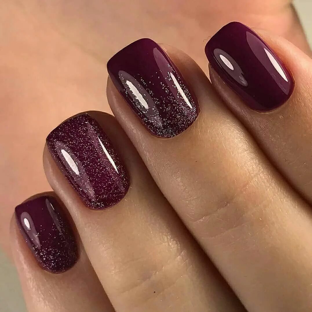 Красивый лак на короткие ногти фото Красивый и простой маникюр - Фото OK.RU Nails, Short acrylic nails, Pretty nails